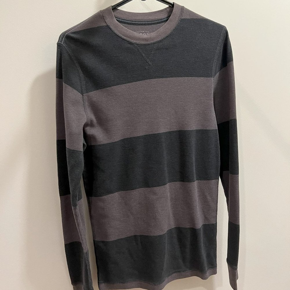 Arizona Jean Company Striped Long Sleeve Medium